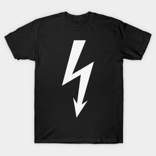 Flash / Blitz / Éclair / Rayo / Fulmine (White) T-Shirt